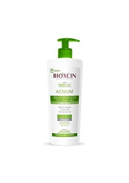 Bioxcin acnium Sebum Dengeleyici Yüz Yıkama Jeli 500ML