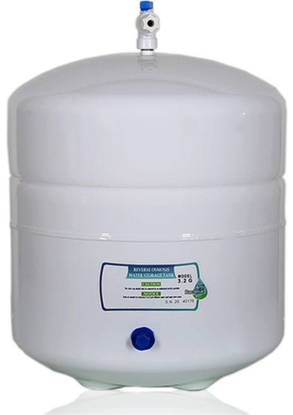 Reverse Osmosis Water Doctors Su Arıtma Deposu 3.2 Galon 12 Litre Tank