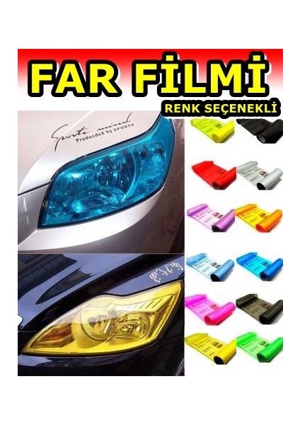 Far Stop Filmi Folyosu Kaplama Şeffaf Dayanıklı 1 Metre