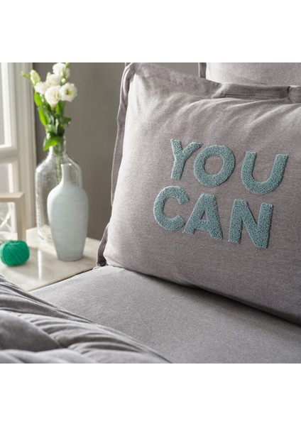 Karaca Home Motto Cotton Comfort Çift Kişilik Gri