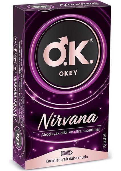 Okey nirvana Prezervatif 10'lu