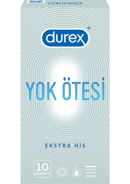 Durex yok Ötesi Ekstra His Prezervatif 10'lu