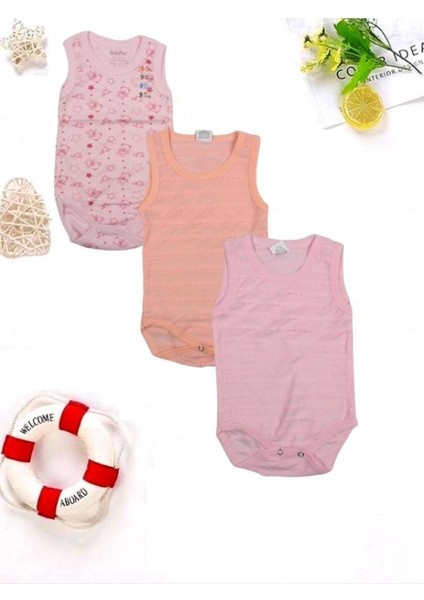 Babybonta 3 Lü Kız Bebek Zıbın Seti