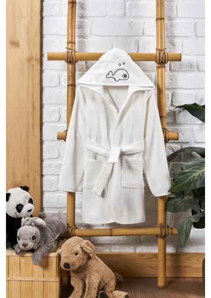 Kapşonlu Bambu Çocuk Bornoz Çok Yumuşak fırsatları