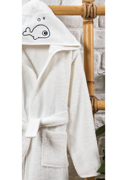 Kapşonlu Bambu Çocuk Bornoz Çok Yumuşak indirimleri