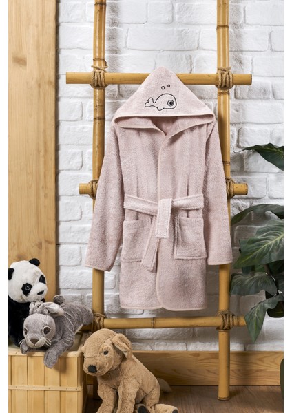 Kapşonlu Bambu Çocuk Bornoz Çok Yumuşak indirimleri
