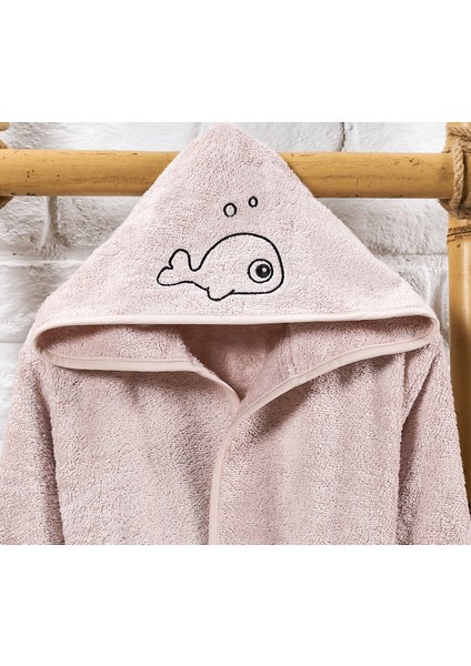 Kapşonlu Bambu Çocuk Bornoz Çok Yumuşak