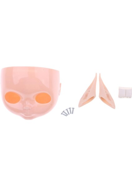 Bebek Kafa Yüz Plakası Kulakları Vidalar 12 "neo Blythe Takara Custom (Yurt Dışından)