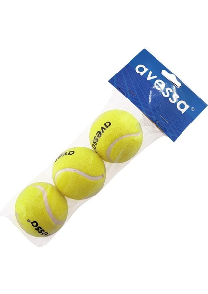 TT-100 - Sarı 3 Lü Tenis Topu