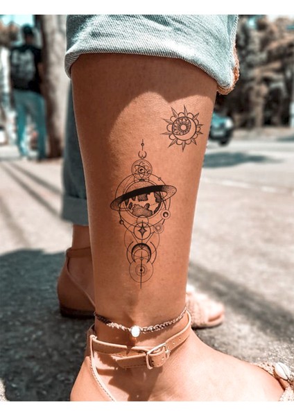 Venüs Minimal Tattoo Geçici Dövme