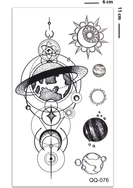 Venüs Minimal Tattoo Geçici Dövme fiyatları