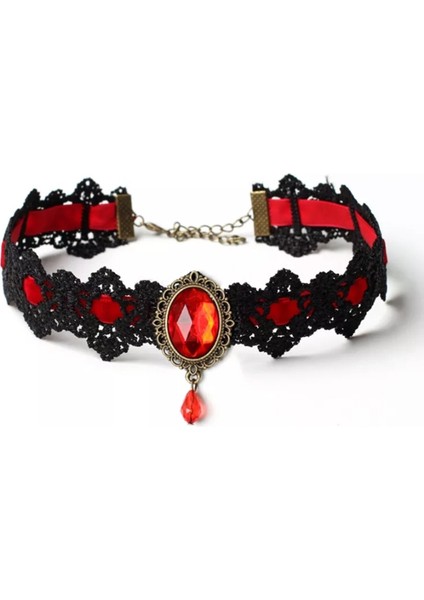 Harajuku Gothic Chokers Dantel Kolye