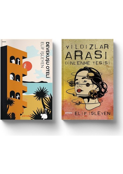 Komedi ve Macera Bir Arada Kitap Seti (2 Kitap) Devekuşu Oteli - Yıldızlar Arası Dinlenme Tesisi
