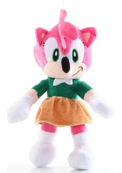 Sonic Boom Hedgehog & Arkadaşları Karakter Figür Peluş Oyuncak Dev Boy Amy Rose Pembe Sonic 42 Cm.