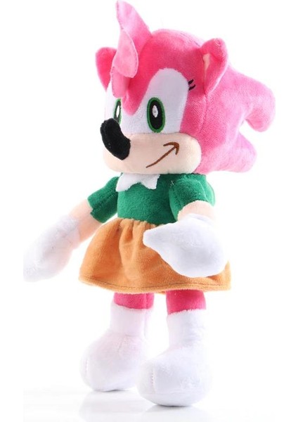 Sonic Boom Hedgehog & Arkadaşları Karakter Figür Peluş Oyuncak Dev Boy Amy Rose Pembe Sonic 42 Cm.