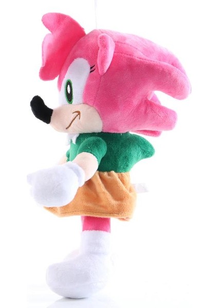 Sonic Boom Hedgehog & Arkadaşları Karakter Figür Peluş Oyuncak Dev Boy Amy Rose Pembe Sonic 42 Cm.