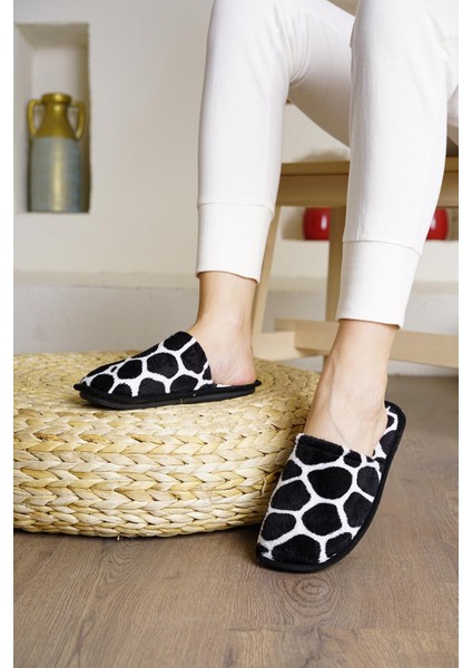 Kadın Terlik Peluş Yıkanabilir Kışlık Ev Terliği Misafir Çeyiz Bohça Terliği