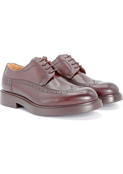 L4485 Deri Erkek Casual Ayakkabı Kahve modelleri