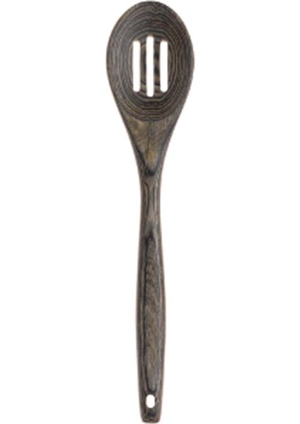 Ahşap Delikli Servis & Sunum Kaşık 30 cm