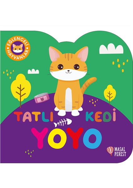 Eğlenceli Hayvanlar Serisi-Tatlı Kedi Yoyo