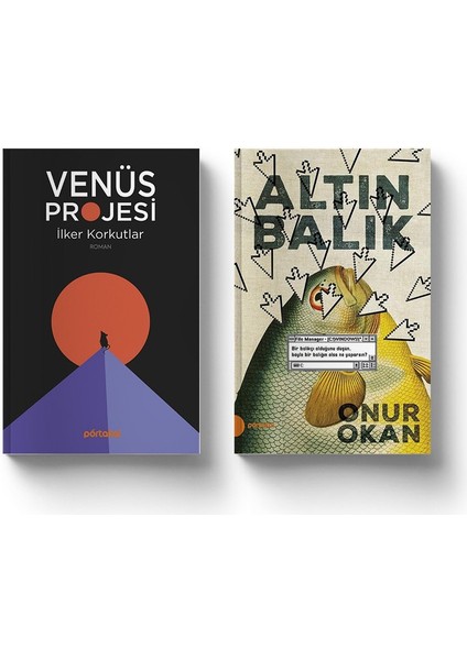 Aksiyonu Bol Evrenler Kitap Seti (2 Kitap) Venüs Projesi - Altın Balık