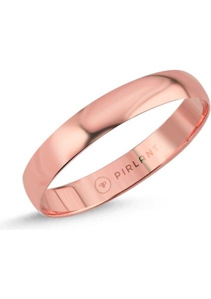 Pembe Altın Çift Alyans 3mm fırsatları
