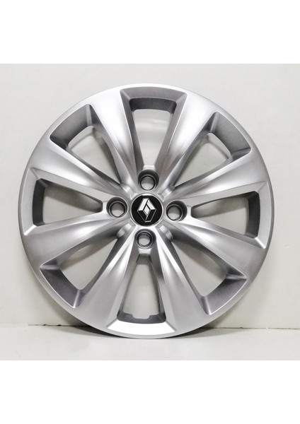 Renault Clio 5 15 Uyumlu Inç Jant Kapağı Kırılmaz +Amblem