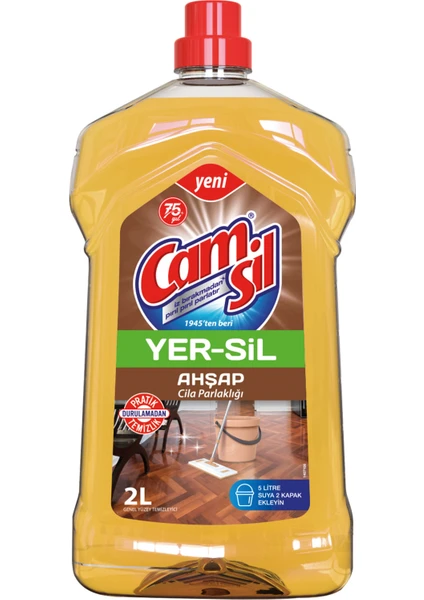 Yer-Sil Ahşap Dökme 2 lt