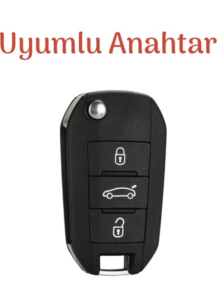 Toyota Proace City Anahtar Kılıfı Sustalı Model