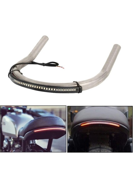 230MM Upswept Koltuk Çerçevesi Hoop Loop Honda / 550/650/750 Için LED Işık (Yurt Dışından) fırsatları