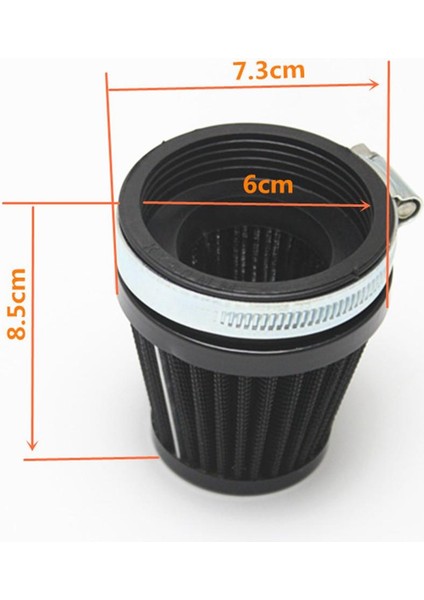 2 Adet Evrensel Motosiklet Dirt Bike Atv Için 60MM Koni Hava Emme Filtresi (Yurt Dışından) indirimleri