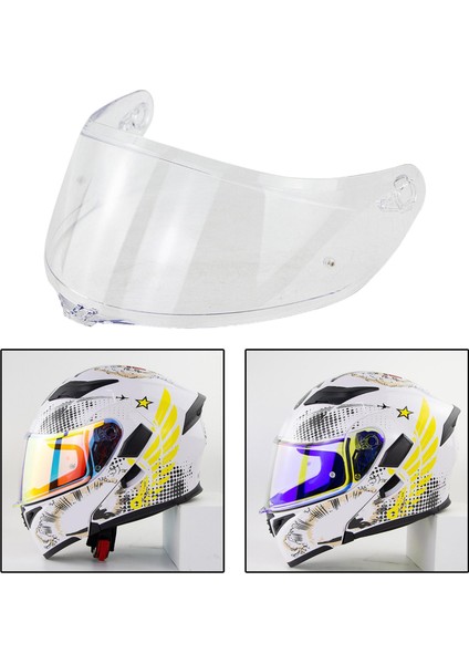 K1 K3SV K5 Için Kask Vizör Yüz Konusu Modeli Güneş Kalkanı Anti-Sis Temizle (Yurt Dışından)