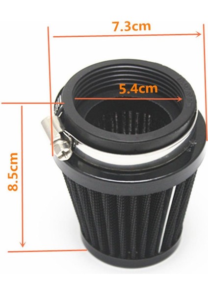 54MM Hava Filtresi Bisiklet Kir Atv Quad Pit Motosiklet Scooter Için Hava Filtresi Pod Temizleyici (Yurt Dışından) fırsatları