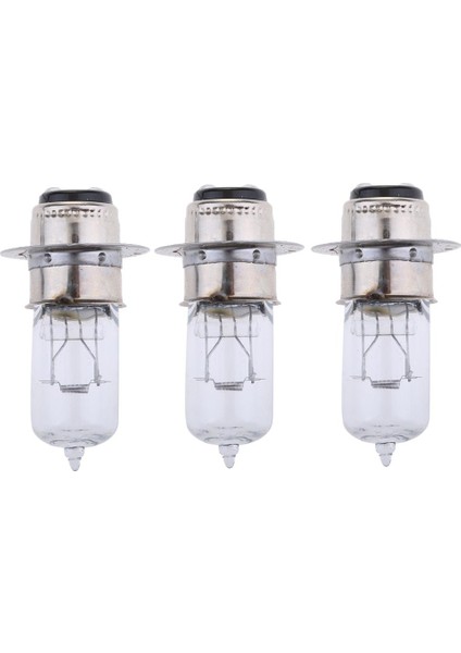 3pack P15D-25-1 12 V 35 W Beyaz Far Ampul Lamba Motosiklet Atv (Yurt Dışından)