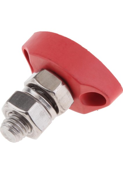 Kırmızı Kavşak Blok Güç Gönderi Seti Yalıtımlı Terminal Saplama 3/8 "halka (Yurt Dışından)