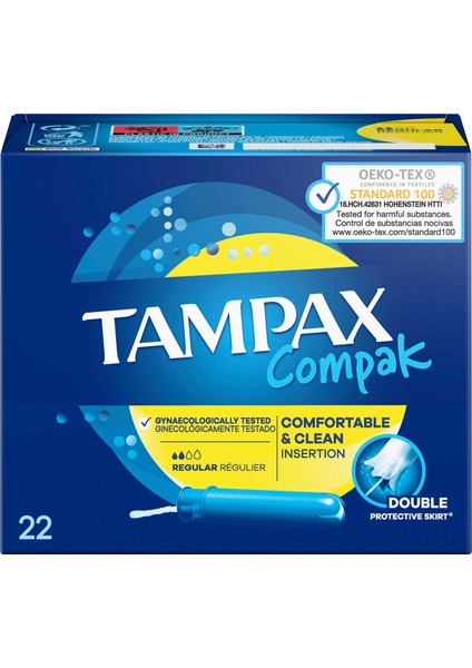 Compak Tampon Normal 22LI