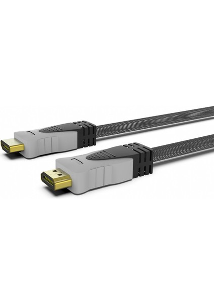 IHD-05T 5metre HDMI Görüntü Kablosu Gold 4K