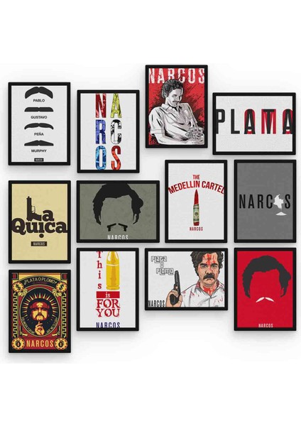 Movies 12 Parça Mdf (Ahşap) Tablo Ofis Boyu 30 x 30 cm cm fiyatları