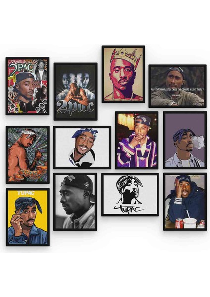 2pac 12 Parça Mdf (Ahşap) Tablo Ofis Boyu 30 x 30 cm cm