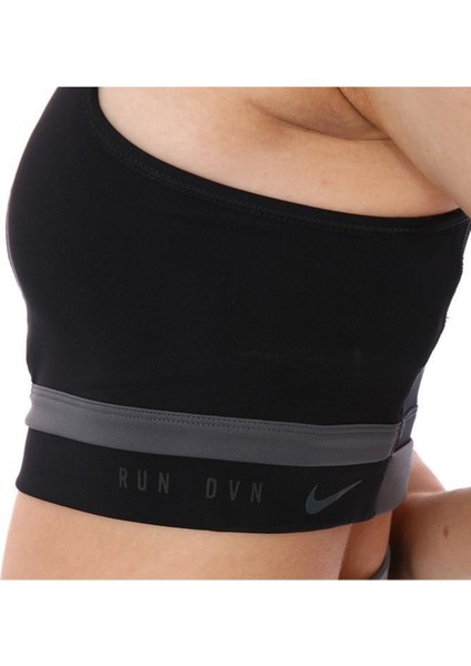 W Nk Df Swsh Ll Rundvsn Bra Kadın Siyah Antrenman Sporcu Sütyeni DD1101 010