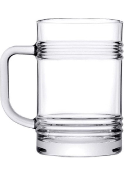 55673 Tincan Bardak Sert Kulplu 12LI