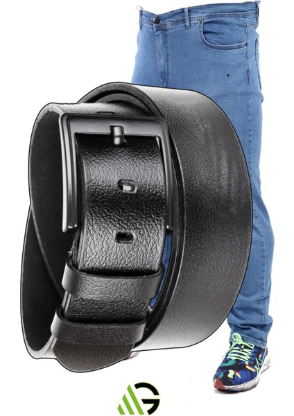 Mocgrande Büyük Beden Deri Kemer 4,5 cm 11400-SIYAH fiyatları