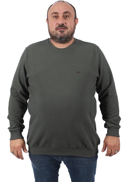 Mocgrande Gipeli Sweat Bisiklet Yaka Wreath 22713-NEFTI