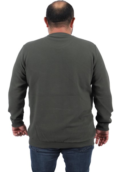 Mocgrande Gipeli Sweat Bisiklet Yaka Wreath 22713-NEFTI modelleri