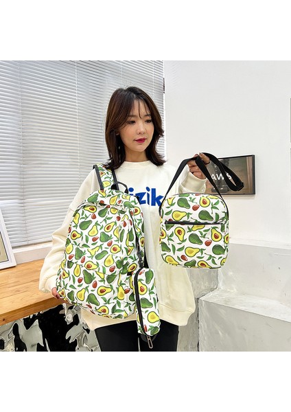 Büyük Kapasiteli Moda Sırt Çantası 3 Parçalı Set (Yurt Dışından) modelleri