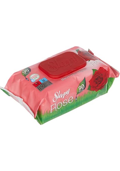 Gül Kokulu Islak Havlu 24X90 Lı