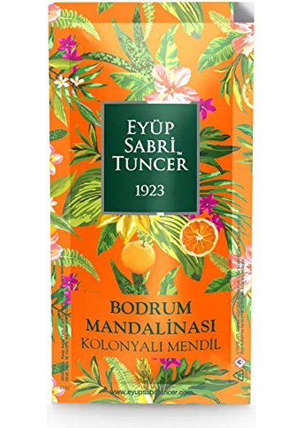 Kolonyali Mendil Bodrum Mandalinasi 150 Li Doypack Poşet 5X10 Küçük Boy 1 Paket (