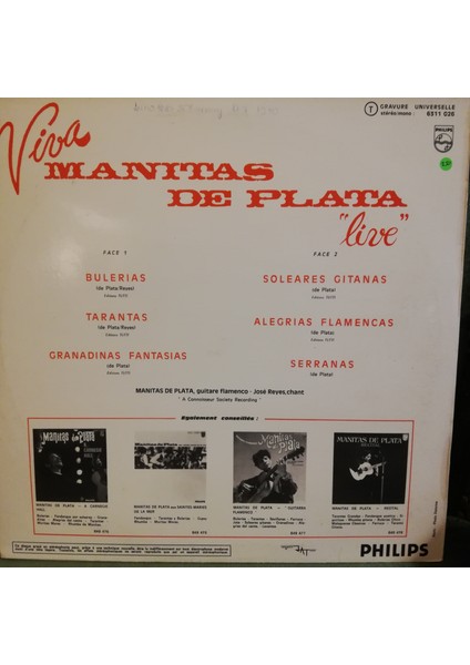 Manitas De Plata – Viva Manitas De Plata 1970 fiyatları