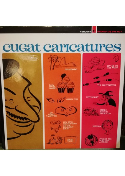 Xavier Cugat And His Orchestra – Cugat Caricatures 1964