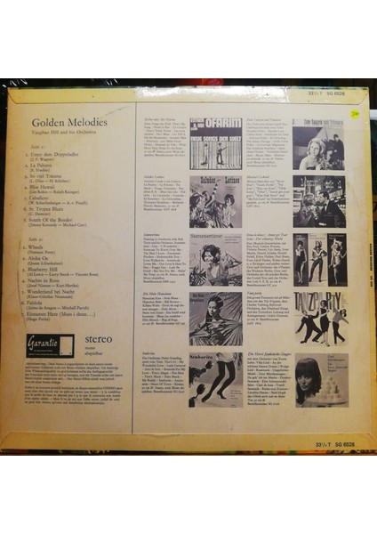 Vaughan Hill And His Orchestra* – Golden Melodies